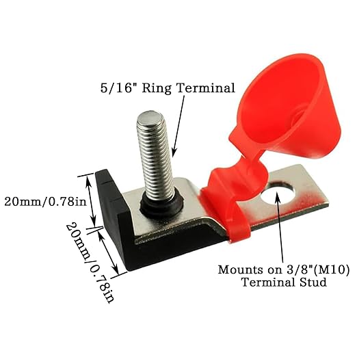 MRBF Terminal Fuse Block 90 AMP Marine Rated Battery Fuses 58V DC Max IP66 - Image 4