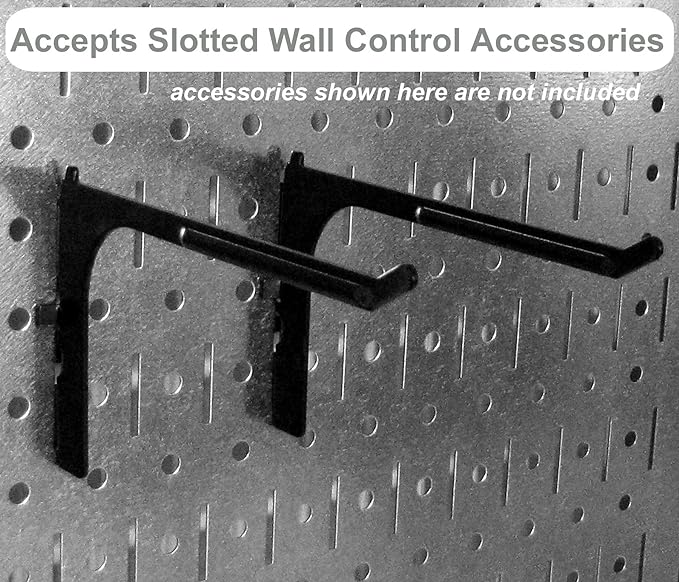 Wall Control 30-WGL-200GVR Galvanized Steel Pegboard Tool Organizer - Image 4
